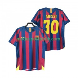 FC Barcelona Matchtröja Lionel Messi 30 2005 Retro Hemma 2006 Kortärmad ,Herr