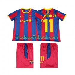 FC Barcelona Matchtröja Neymar JR 11 Retro Hemma 2011 2010 Kortärmad ,Fotbollsställ Barn