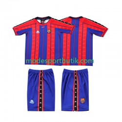 FC Barcelona Matchtröja 1997 Retro Hemma 1998 Kortärmad ,Fotbollsställ Barn