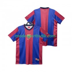 FC Barcelona Matchtröja Retro Hemma 1998 1999 Kortärmad ,Herr