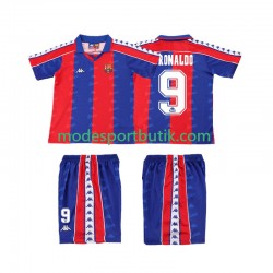 FC Barcelona Matchtröja Ronaldo 9 1992 1995 Retro Hemma Kortärmad ,Fotbollsställ Barn