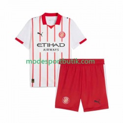 Matchtröja Girona Hemma 2025-2026 Kortärmad ,Fotbollsställ Barn Matchtröja Girona Hemma 2025-2026 Kortärmad ,Fotbollsställ Barn