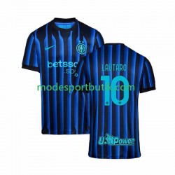 Inter Milan Matchtröja Lautaro Martinez 10 Hemma 2025-2026 Kortärmad ,Herr