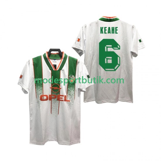 Irland Matchtröja KEAHE 6 1994 Retro Borta Kortärmad ,Herr