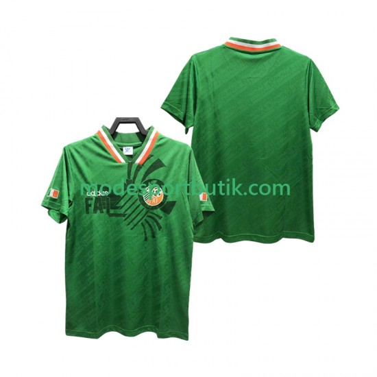 Irland Matchtröja 1994 Retro Hemma Kortärmad ,Herr