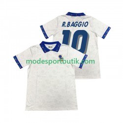 Italien Matchtröja Roberto Baggio 10 1994 Retro Borta Kortärmad ,Herr