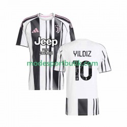 Juventus Matchtröja Kenan Yildiz 10 Hemma 2025-2026 Kortärmad ,Herr