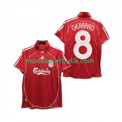 Liverpool Matchtröja GERRARD 8 Retro Hemma 2008 2006 Kortärmad ,Herr