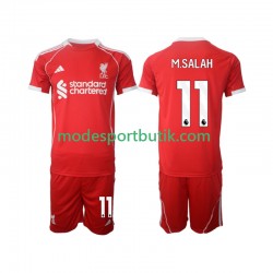Liverpool Matchtröja Mohamed Salah 11 Hemma 2025-2026 Kortärmad ,Fotbollsställ Barn