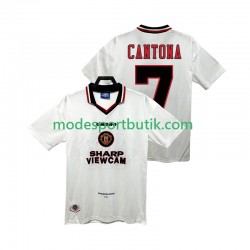 Manchester United Matchtröja CANTONA 7 1996 1997 Retro Borta Kortärmad ,Herr