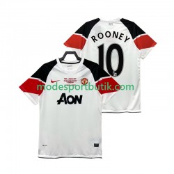 Manchester United Matchtröja Rooney 10 Champions League 2012 Retro Tredje 2011 Kortärmad ,Herr