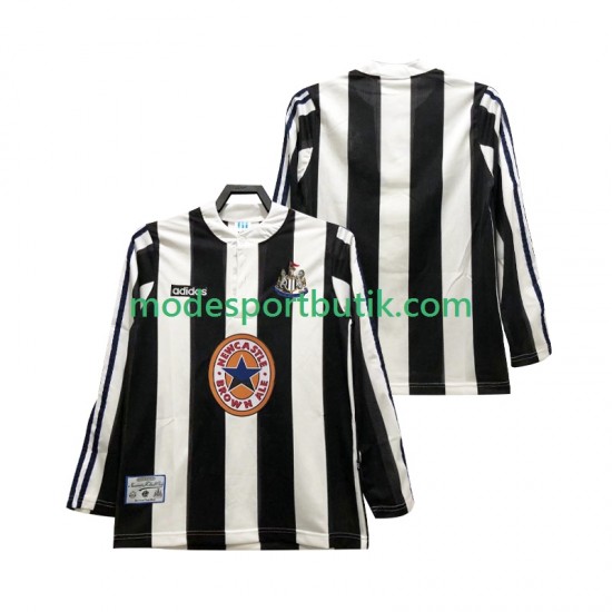 Newcastle United Matchtröja 1995 1997 Retro Hemma Långärmad ,Herr
