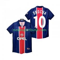 Paris Saint-Germain Matchtröja OKOCHA 10 Retro Hemma 1998 1999 Kortärmad ,Herr