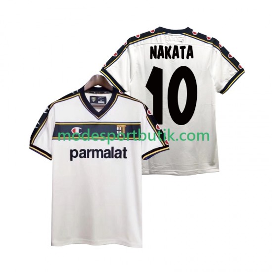 Parma Matchtröja NAKATA 10 2003 Retro Borta 2002 Kortärmad ,Herr