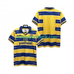 Parma Matchtröja Retro Hemma 1998 1999 Kortärmad ,Herr
