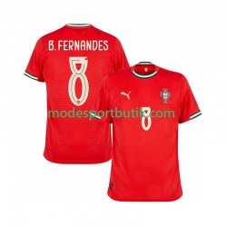 Portugal Matchtröja Bruno Fernandes 8 Hemma 2025-2026 Kortärmad ,Herr