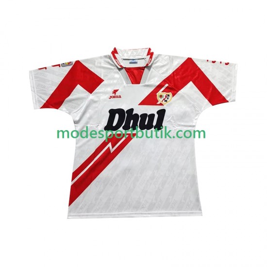 Rayo Vallecano Matchtröja 1994 1995 Retro Hemma Kortärmad ,Herr