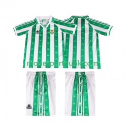 Real Betis Matchtröja 1996 1997 Retro Hemma Kortärmad ,Fotbollsställ Barn