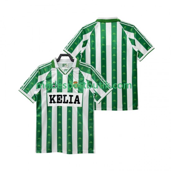 Real Betis Matchtröja 1995 1996 Retro Hemma Kortärmad ,Herr