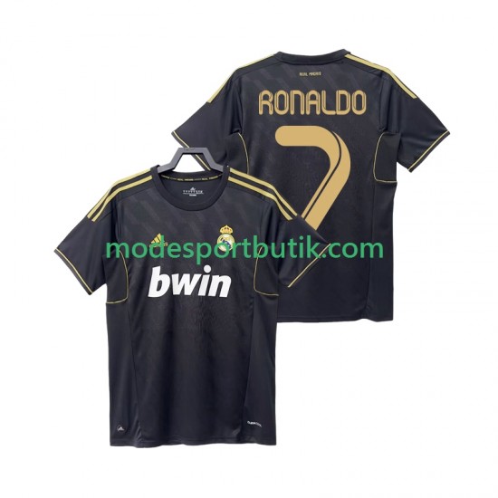 Real Madrid Matchtröja Cristiano Ronaldo 7 2012 Retro Borta 2011 Kortärmad ,Herr