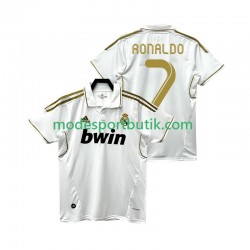 Real Madrid Matchtröja Cristiano Ronaldo 7 2012 Retro Hemma 2011 Kortärmad ,Herr