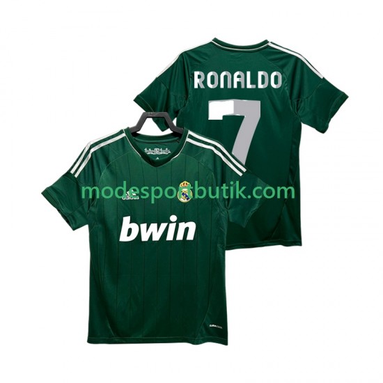 Real Madrid Matchtröja Cristiano Ronaldo 7 2012 2013 Retro Tredje Kortärmad ,Herr