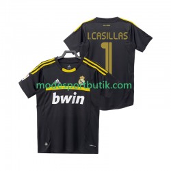 Real Madrid Matchtröja I.CASILLAS 1 2012 Målvakt Retro Borta 2011 Kortärmad ,Herr