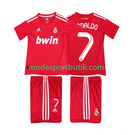 Real Madrid Matchtröja RONALDO 7 2012 Retro Tredje 2011 Kortärmad ,Fotbollsställ Barn