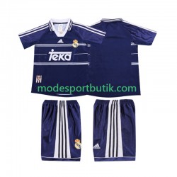 Real Madrid Matchtröja Retro Borta 1998 1999 Kortärmad ,Fotbollsställ Barn Real Madrid Matchtröja Retro Borta 1998 1999 Kortärmad ,Fotbollsställ Barn