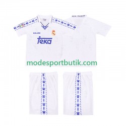 Real Madrid Matchtröja 1996-1997 Retro Hemma Kortärmad ,Fotbollsställ Barn Real Madrid Matchtröja 1996-1997 Retro Hemma Kortärmad ,Fotbollsställ Barn