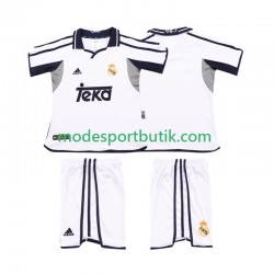 Real Madrid Matchtröja 2001 Retro Hemma 2002 Kortärmad ,Fotbollsställ Barn Real Madrid Matchtröja 2001 Retro Hemma 2002 Kortärmad ,Fotbollsställ Barn