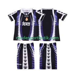 Real Madrid Matchtröja 1997 Retro Tredje 1998 Kortärmad ,Fotbollsställ Barn Real Madrid Matchtröja 1997 Retro Tredje 1998 Kortärmad ,Fotbollsställ Barn