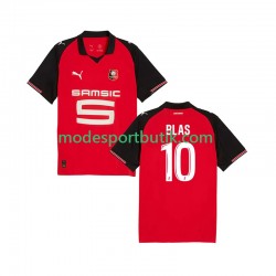 Stade Rennais Matchtröja Ludovic Blas 10 Hemma 2025-2026 Kortärmad ,Herr