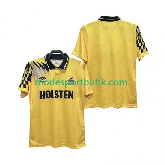 Tottenham Hotspur Matchtröja 1992 1994 Retro Borta Kortärmad ,Herr