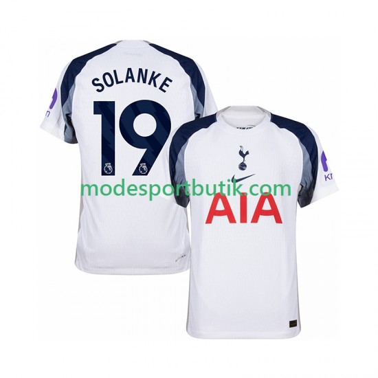 Tottenham Hotspur Matchtröja Solanke 19 Hemma 2025-2026 Kortärmad ,Herr