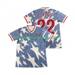 USA Matchtröja LALAS 22 1994 Retro Borta Kortärmad ,Herr