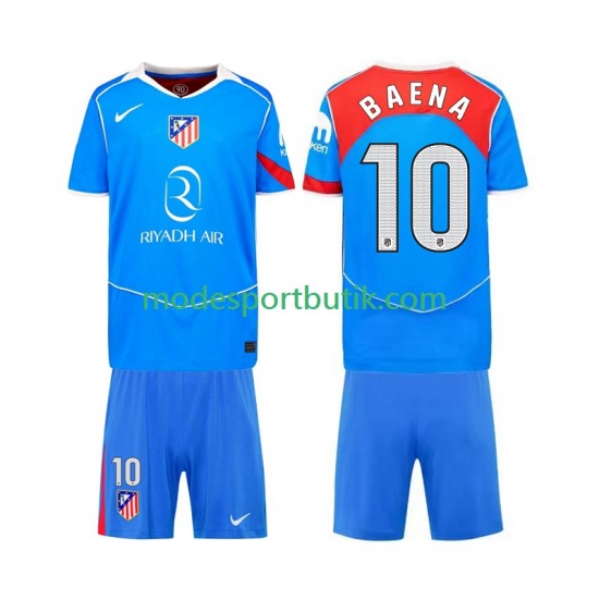 Atlético Madrid Matchtröja Alex Baena 10 Tredje 2025-2026 Kortärmad ,Fotbollsställ Barn
