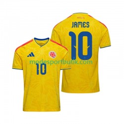 Colombia Matchtröja James Rodriguez 10 Hemma VM 2026 Kortärmad ,Herr
