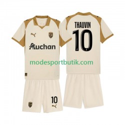 RC Lens Matchtröja Florian Thauvin 10 Tredje 2025-2026 Kortärmad ,Fotbollsställ Barn