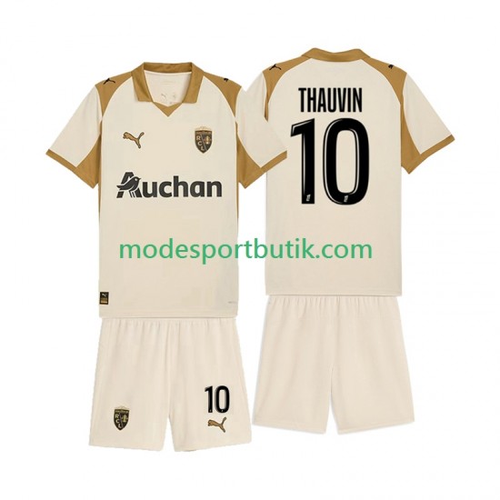 RC Lens Matchtröja Florian Thauvin 10 Tredje 2025-2026 Kortärmad ,Fotbollsställ Barn