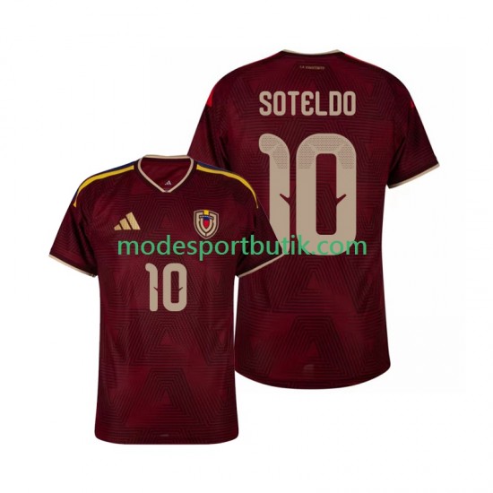 Venezuela Matchtröja Yeferson Soteldo 10 Hemma 2026 Kortärmad ,Herr