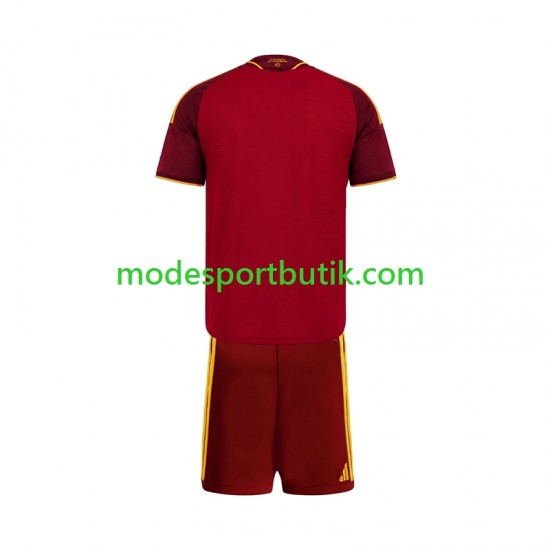 AS Roma Matchtröja Hemma 2026-2027 Kortärmad ,Fotbollsställ Barn