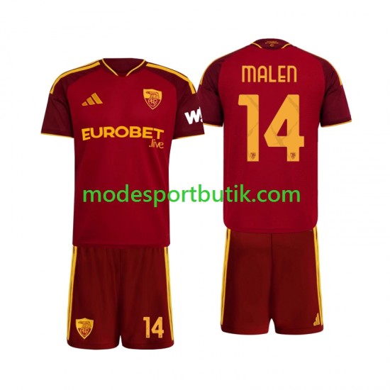 AS Roma Matchtröja Donyell Malen 14 Hemma 2026-2027 Kortärmad ,Fotbollsställ Barn AS Roma Matchtröja Donyell Malen 14 Hemma 2026-2027 Kortärmad ,Fotbollsställ Barn