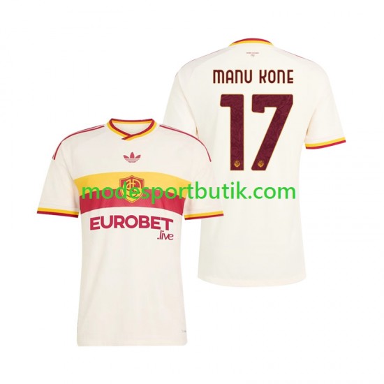 AS Roma Matchtröja Manu Kone 17 Borta 2026-2027 Kortärmad ,Herr