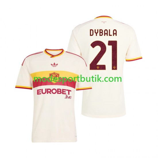 AS Roma Matchtröja Paulo Dybala 21 Borta 2026-2027 Kortärmad ,Herr