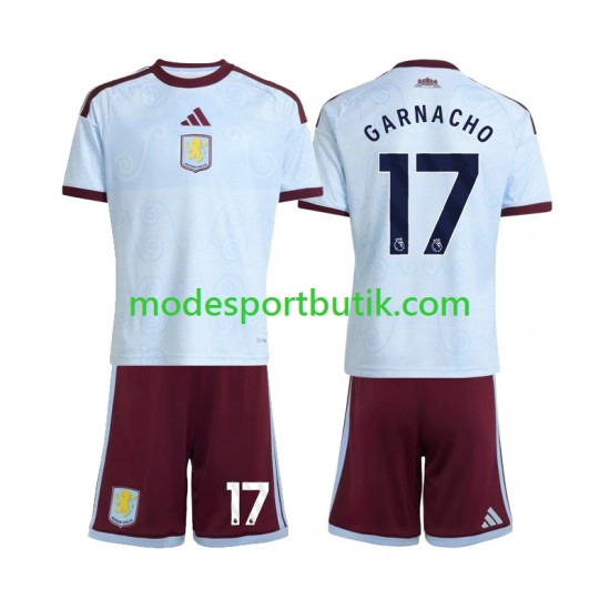 Aston Villa Matchtröja Alejandro Garnacho 17 Tredje 2026-2027 Kortärmad ,Fotbollsställ Barn Aston Villa Matchtröja Alejandro Garnacho 17 Tredje 2026-2027 Kortärmad ,Fotbollsställ Barn