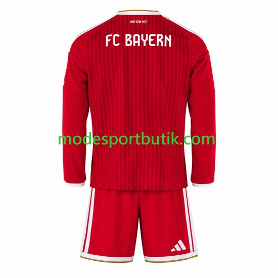 FC Bayern München Matchtröja Hemma 2026-2027 Långärmad ,Fotbollsställ Barn