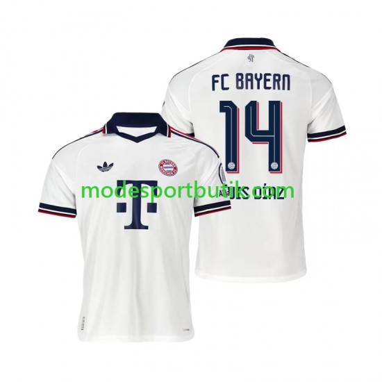 FC Bayern München Matchtröja Luis Diaz 14 Borta 2026-2027 Kortärmad ,Herr