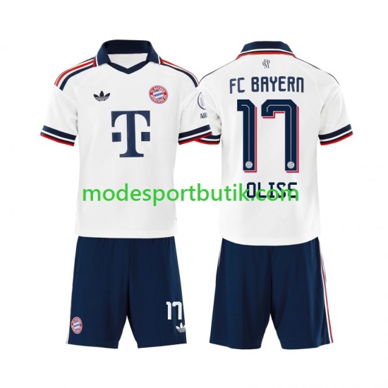 FC Bayern München Matchtröja Michael Olise 17 Borta 2026-2027 Kortärmad ,Fotbollsställ Barn