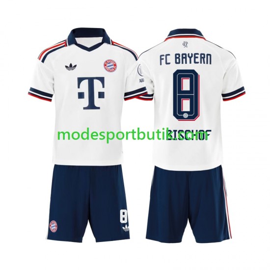 FC Bayern München Matchtröja Tom Bischof 8 Borta 2026-2027 Kortärmad ,Fotbollsställ Barn